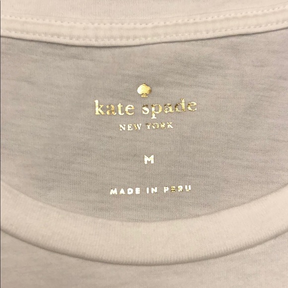 EUC kate spade Ladies First tee - Picture 4 of 5